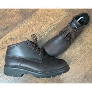 Vintage Dr Doc Martens Brown Leather Chukka Ankle Boots 9286 Mens 8 UK